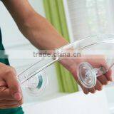 Plastic Single Towel Rack With Sucker thumbnail-2