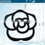 Velvet Hanger for Scarves in Black thumbnail-4