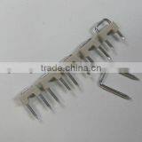 Polished Galvanized Fence Staples u Shaped Nails thumbnail-1