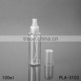 China Hot Products Flat Shoulder 50ml Pet Spray Water Bottle Cosmetic Toner Perfume Plastic Spray Bottle thumbnail-2