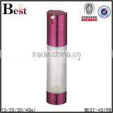 New Products Fancy High Quality Cosmetic Plastic Bottle Blue UV Pump Airless Bottle Cosmetic Lotion Serum Cream Cost Price thumbnail-2