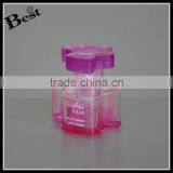 60ml Cosmetic Packaging Cheapest Special Shape Gradual Red Glass Bottle for Perfume With Plastic Cap Chinese Supplier thumbnail-2