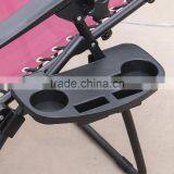 2 Pack Burgundy Folding Infinity Zero Gravity Chair With Cup Holder thumbnail-5