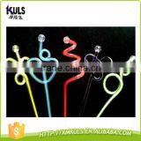 Elegant Coffee Drink Stirrer Novelty Cocktail Custom Plastic Swizzle Sticks Coffee Stirrer thumbnail-1