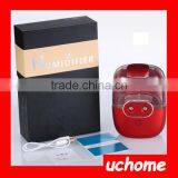 UCHOME Portable Battery Powered Dual Ultrasonic Sprayer Port Pig Shaped Humidifier For Travel thumbnail-6