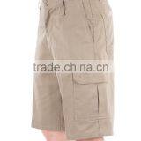 100% Cotton Preshrunk Drill Khaki Workwear Shorts Mens Cool Light Weight Utility Mens Cargo Short thumbnail-6