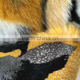 100% AC Multi-color Three-dimensional Jacquard Artificial Fur Fabric thumbnail-3