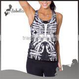 Polyester/spandex Ladies New Stylish Casual Loose Tank Tops thumbnail-1