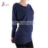 Women's Long Sleeve Basic Tunic Top, High Fashion Womens Clothing Ladies Garment thumbnail-2
