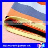 OEM High Quality Cotton 180g Orange Kids Striped Short Sleeve Polo Shirt thumbnail-3