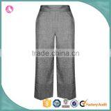 Ladies New Style Capri Wide Leg Formal Office Style Fashion Linen Dress Shirt Coat Pants thumbnail-1