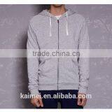 Wholesale New Design Popular Eco-friendly Breathable Anti-wrinkle Spring Men's Hoodie CVC(60/40) thumbnail-1