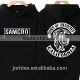 100% Cotton Men Printing Crewneck Hooded Sweatshirt thumbnail-3