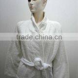 Xxl Delicate Woven Towel Bathrobe thumbnail-1