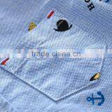 S33414W Boy's Shirts Casual Turn-down Collar Carton Cotton Shirts thumbnail-5