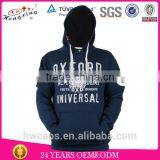 100% Quality OEM Wholesale Mens no Zipper Hoodie Jacket Solid Color thumbnail-1