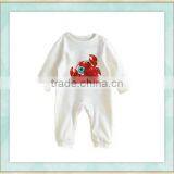 2017 Fall Baby Customize Carters Clothes Long Sleeve Romper Shark Lobster and Pig Cartoon Print thumbnail-2