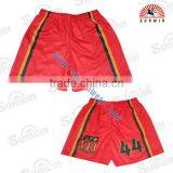 Teenager polyester rugby shorts for American