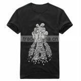 Bamboo Men t Shirt Short Sleeves / Can Make Into Mock Neck t Shirt Short Sleeve T12750 thumbnail-1