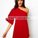 One Shoulder Dress thumbnail-1