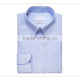 Classic italian light blue mens oxford dress shirt for customising