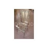 BullBullet-Proof Clear Resin Wedding Chairs , KD Ballroom Church Chair Furniture BIFMA