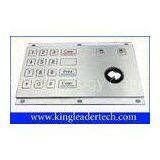 16 flush keys ATM numeric Keypad with trackball MKP196-16F-TB