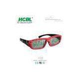Disposable Multi Color Linear Polarized Kid 3D Glasses For Home Theater thumbnail-1