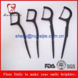 New Model Bamboo Charcoal Floss Pick thumbnail-2