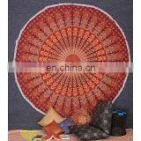 Round Tapestry 100% Cotton 72 Inches Size thumbnail-1