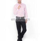 Turtle Men White & Red Striped Slim Fit Formal Shirt thumbnail-4