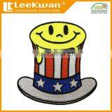 American Uncle Sam Hat Patch, Iron on Patch Sticker Embroidery, Uncle Sam Patch Embroidered Patch thumbnail-2