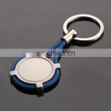 Factory Soft Plastic Round Shape Key Chain or Keyring