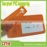 Hard Plastic Pvc Luggage Tag Wholesale,Personalized Custom Vinyl Plastic Pvc Luggage Tag thumbnail-5