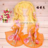 Suppliers Wholesale Cheap Fashion Design Chiffon Lady Scarf thumbnail-5