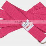 100% Cotton Yoga Strap Stretcher With Logo Printed thumbnail-3