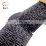 High Quality 1" 25mm White Black Nylon Sew on Hook and Loop Fasteners