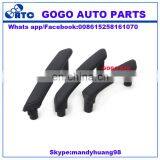 Black Color F-R Interior Door Pull Grab Handle With Trim Cover 3B0 867 172 3B0 867 180A for vw thumbnail-1
