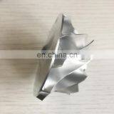 RHF5HB 46.50/59.94 мм 11+0 лопастей высокопроизводительный турбонагнетатель, блок/фрезеровка/алюминиевый компрессорное колесо 2618 для VF30/VF3 thumbnail-4