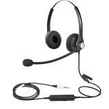 China Beien A26 MP Telephone Call Center Headset Noise-cancelling Headset Customer Service Gaming Headset thumbnail-1