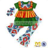 Posh Baby Ruffle Tunic Headband and Pant Fashion Clothes Boutique Girl Clothing thumbnail-4