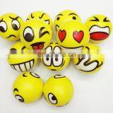 Multiple Promotion Gift Toys Smiley Anti Stress Soft PU Foaming Ball thumbnail-4