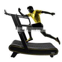 Curved Treadmill & Air Runner Gym Machine Equipment Low Noise Green Cheap Exercise Equipment for Home and Gym Use thumbnail-5