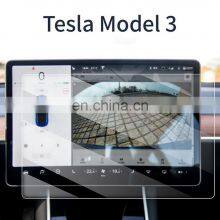 15inch Model 3 Center Control Touch Screen 2.5D Car GPS Navigation Tempered Glass Screen Protector for Tesla Model 3 thumbnail-2