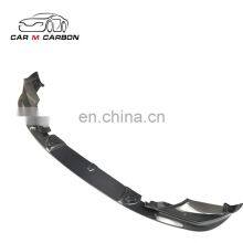 2017year- 5 Series G30 G38 Dry Carbon Fiber 3d Style Front Lip Fit for G30 G38 Car Front Diffuser Spoiler thumbnail-2