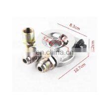 Durable Improved Auto Parts Oil Cooling Oil Filter Thermostat Adapter Connector Car Car Oil Cake thumbnail-3