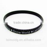 2015 Hot Sale Cheap Printing Silicone Bracelets thumbnail-1