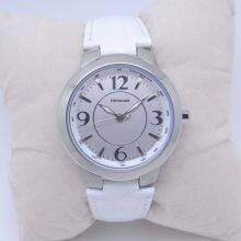 Stainless Steel Water Resistance Watches Genuine Leather Quartz Lady Watch thumbnail-1