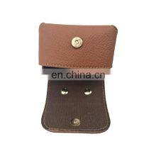 Luxury PU Leather Dog Poop Bag Holder Waterproof and Durable Luxury Poop Bag Dispenser thumbnail-1