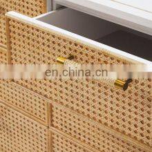 Woven Natural Square Mesh Rattan Cane Webbing Roll Premium Quality for Making Furniture From Viet Nam Manufacturer thumbnail-4